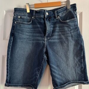 Women Blue Denim Shorts